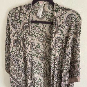 Free people Eternal Flame Maxi Kimono